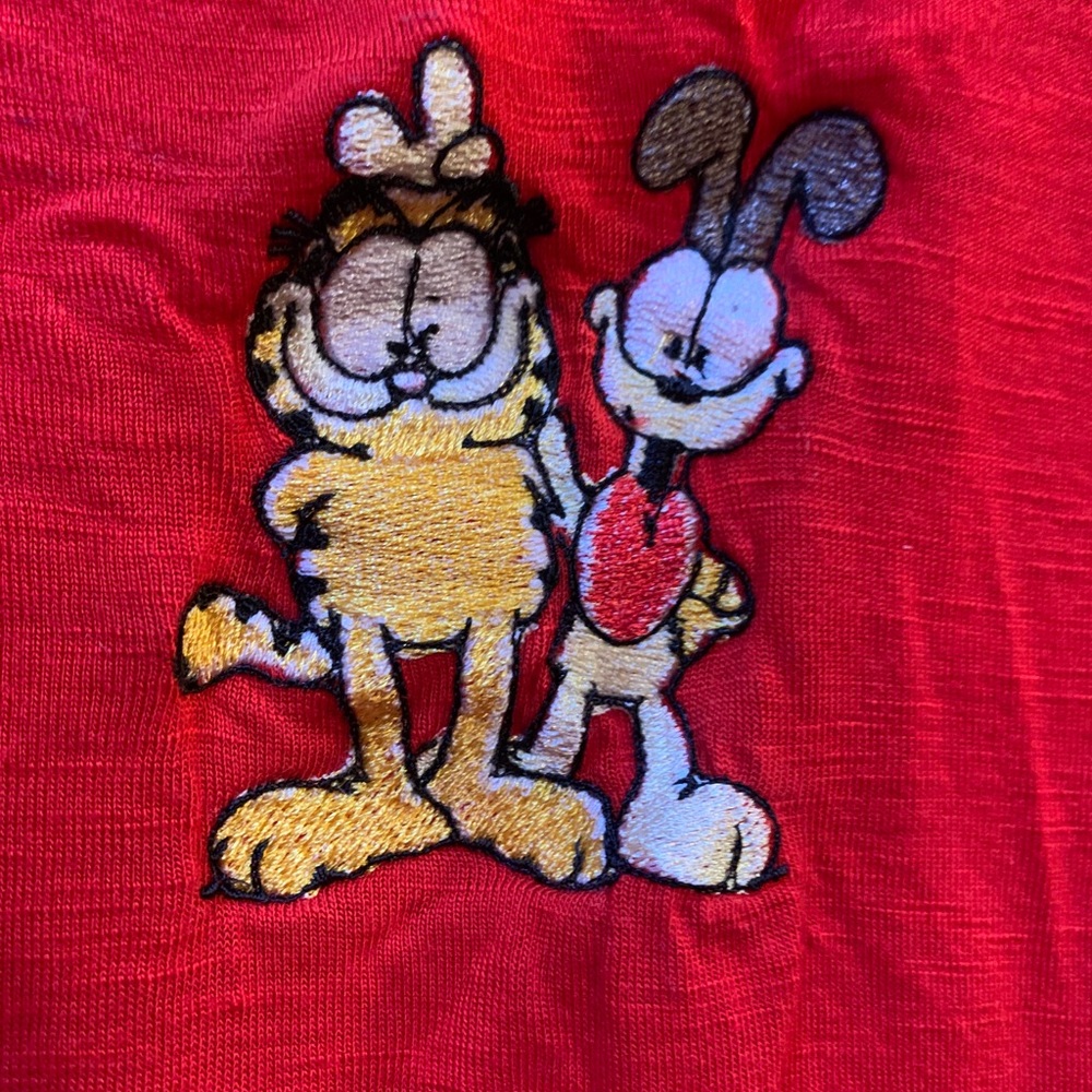 Garfield and Odie tee shirt